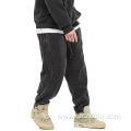 Autumn and winter new splicing washed sports pants